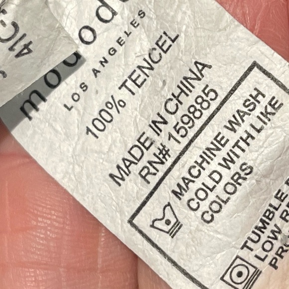 🥑5/$25 Mododoc Los Angeles slate grey tencel Joggers Size Small - Picture 5 of 5